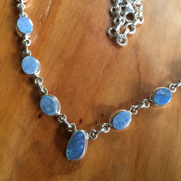 Gorgeous Opal necklace! NWT - Picture 4 of 8